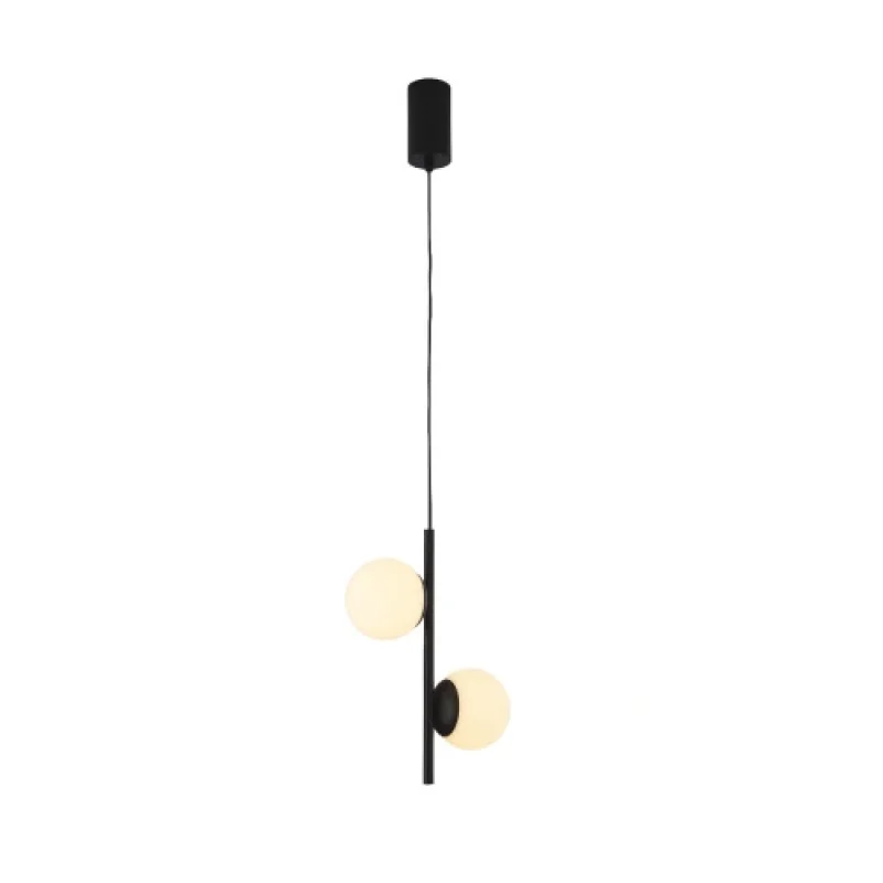 LED пендели и полилеи Ball 10W 3000K OKN96162BK – ACA Lighting LED пендел, 10W, 3000K
