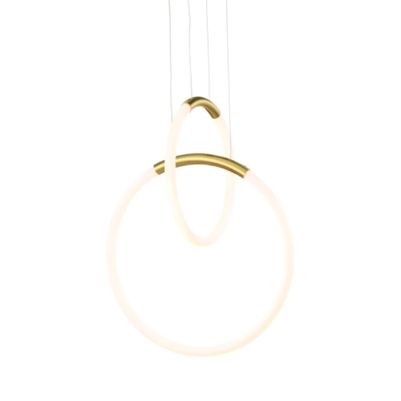 Пендели Venus ZM31LEDP40BR – ACA Lighting пендел в матиран месинг, 24W, 3000K