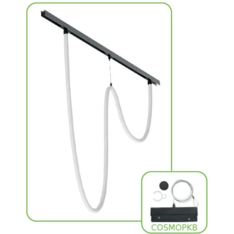 Cos COSMO2030B – ACA Lighting LED пендел за магнитна шина в черен