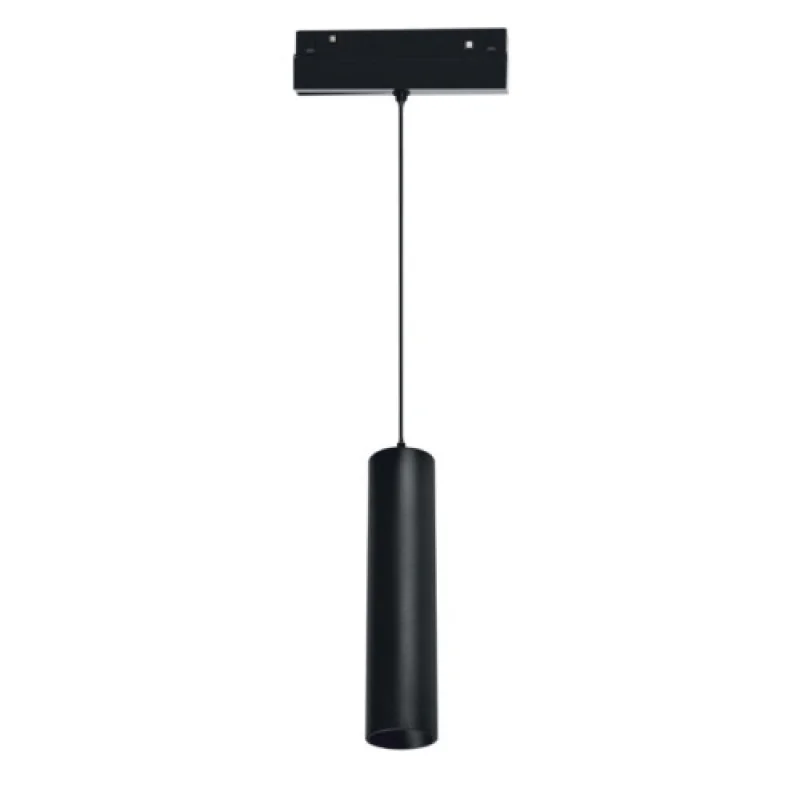 Висящи осветителни модули Hube HUBEP940B – ACA Lighting LED пендел за магнитна шина в черен
