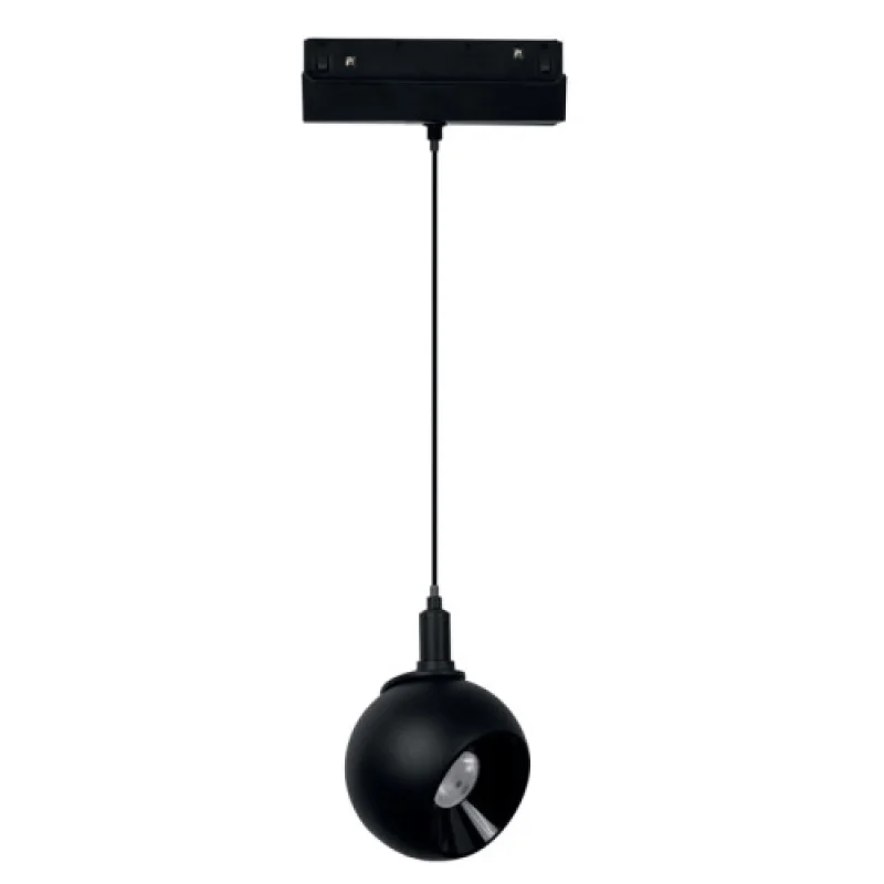 Висящи осветителни модули Ion IONAP1240B – ACA Lighting LED пендел за магнитна шина в черен