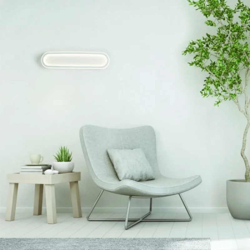 33w 3000K - 40 BR20LEDC57WHDCCT – ACA Lighting LED ceiling light in white matt, 33W, 3000K