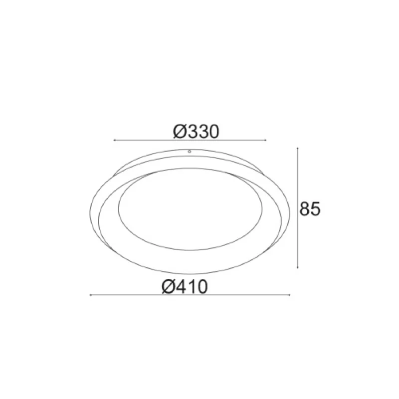 36w 3000K-4000- BR71LEDC41WHCCT – ACA Lighting LED плафон в бял мат, 36W, 3000K