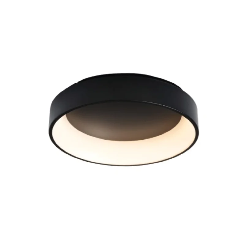 LED Ceiling Lights Apollo BLACK 48 BR81LEDC60BKCCT – ACA Lighting LED ceiling light in black, 48W, 3000K