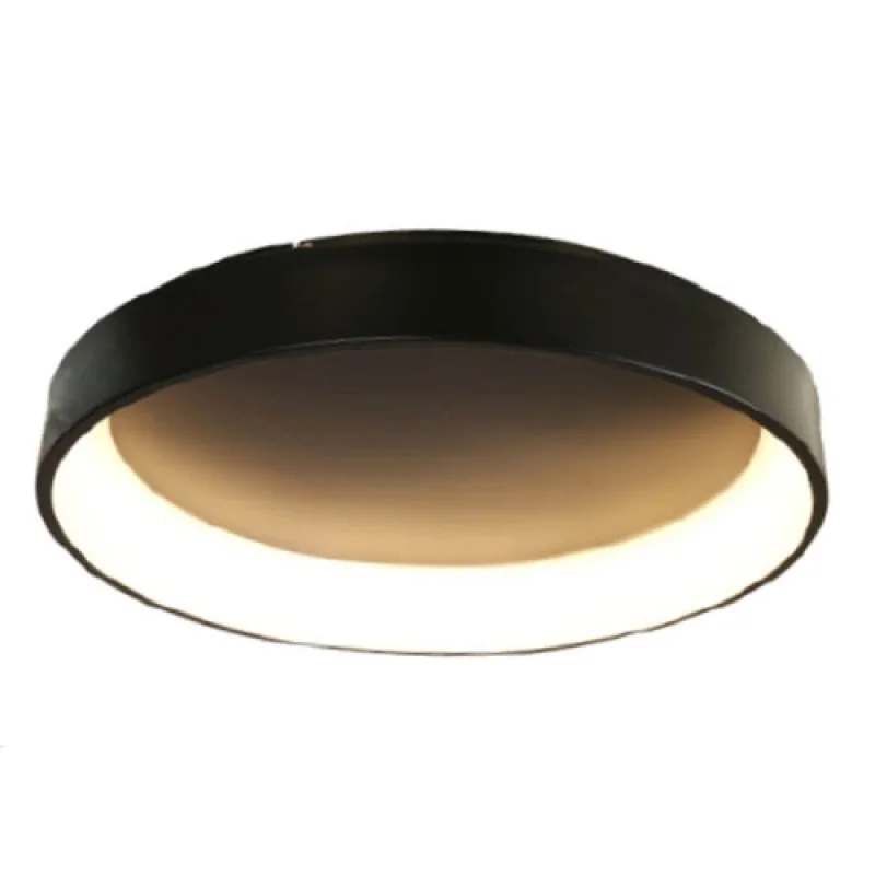 LED плафони Apollo BLACK 73 BR81LEDC78BKCCT – ACA Lighting LED плафон в черен, 73W, 3000K