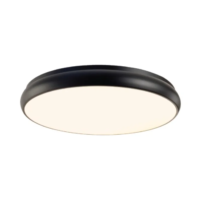 LED плафони 70w D80 KALLIST HM27LEDC80BKCCT – ACA Lighting LED плафон в черен мат, 70W, 3000K