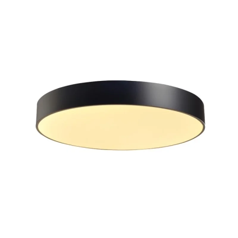 LED плафони 60w 3000K-4000- HM29LEDC75BKCCT – ACA Lighting LED плафон в черен мат, 60W, 3000K