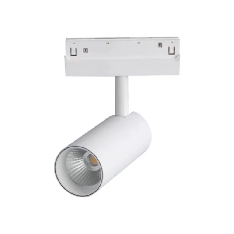 Спот осветителни модули H HUBE1240W – ACA Lighting LED прожектор за магнитна шина в бял