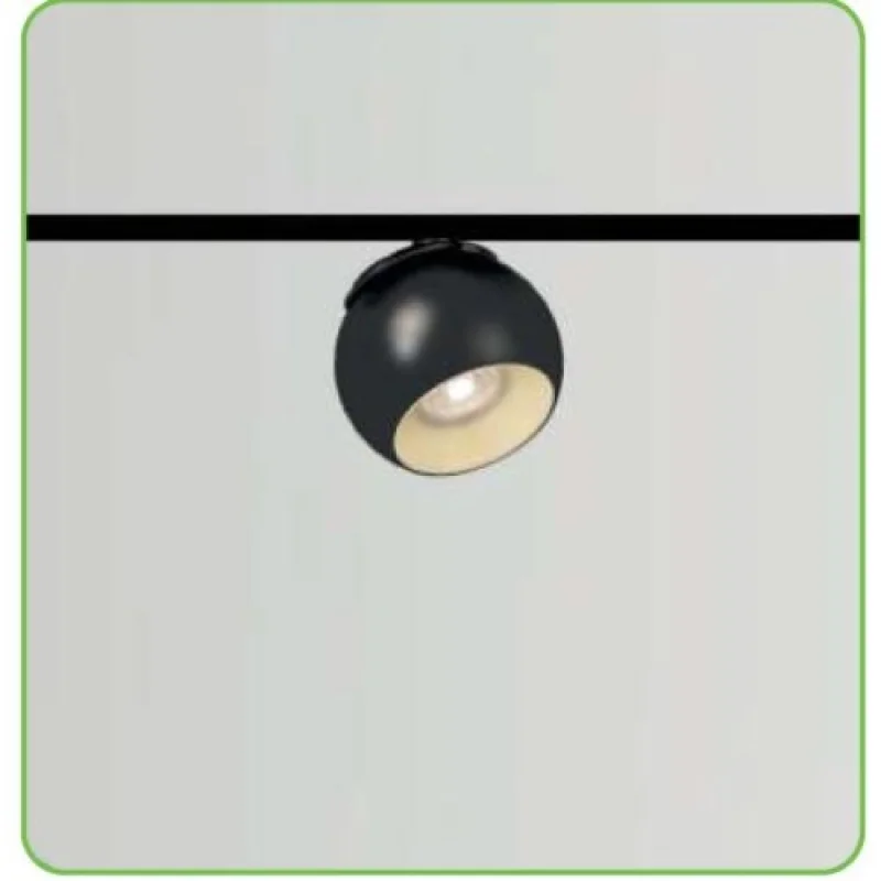 I IONA1230B – ACA Lighting LED floodlight for magnetic track in black
