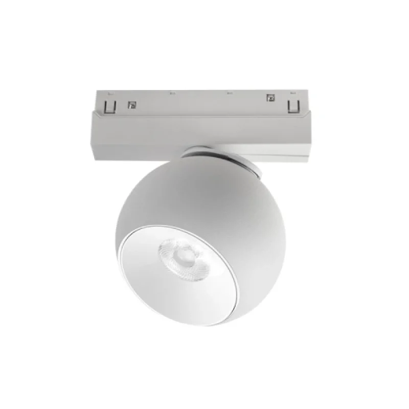 Spot Lighting Modules I IONA1230W – ACA Lighting LED floodlight for magnetic track in white