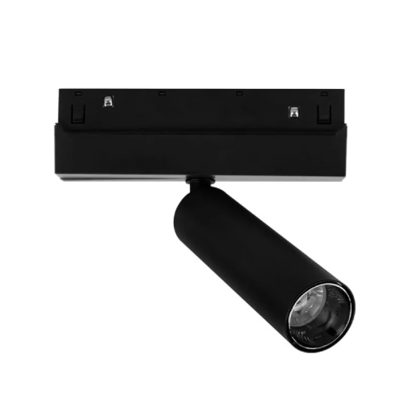 Спот осветителни модули H HUBEM830B – ACA Lighting LED прожектор за магнитна шина в черен