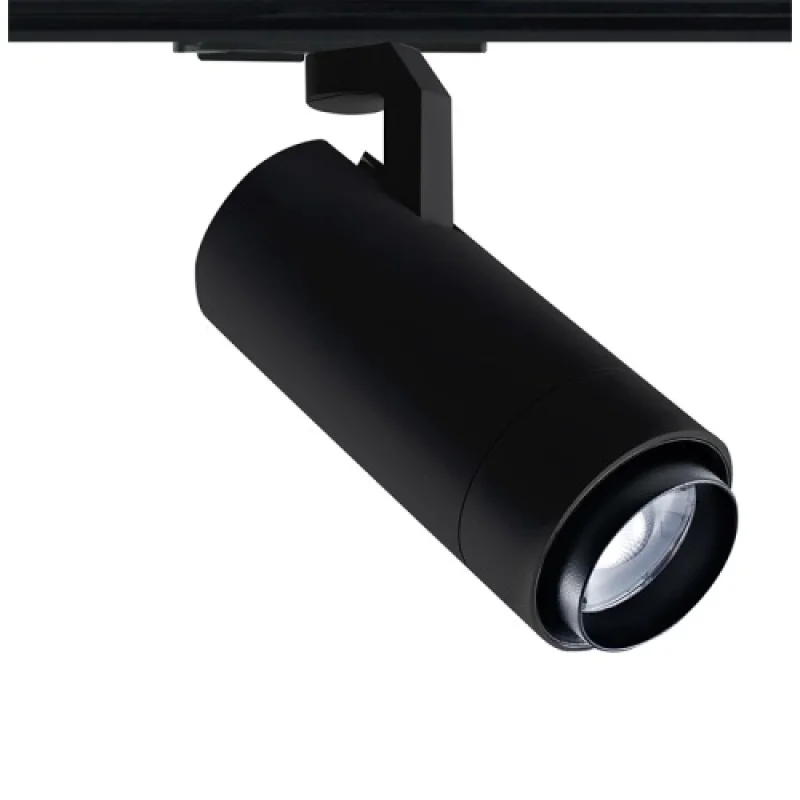 Спот осветителни модули ACA Lighting MEL2540B2 – LED прожектор за монофазна шина в черен, 25W, 4000K