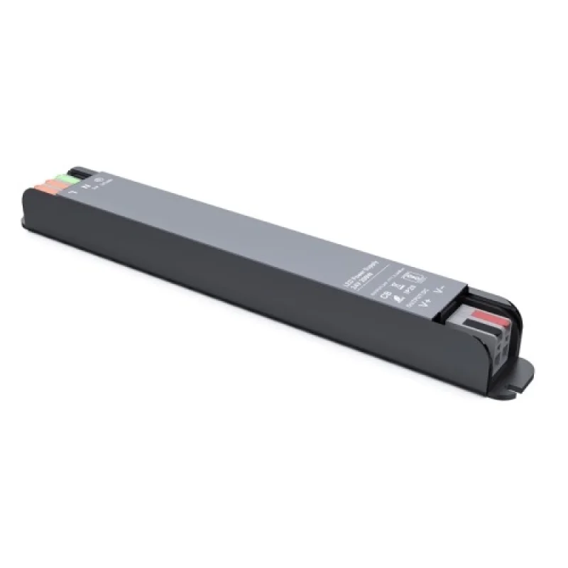 LED Drivers 200w 48V LED C SL200CV48 – ACA Lighting LED transformer in black, 200W