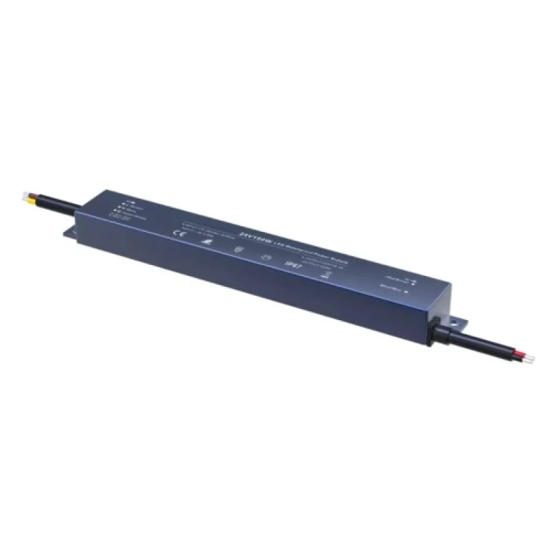 Led  трансформатор Ultra SLIM 150 WP150CV24 – ACA Lighting LED трансформатор в черен, 150W