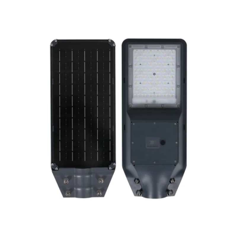 Соларно осветление Lane 10 LANE10040 – ACA Lighting LED улична соларна лампа в сив, 100W