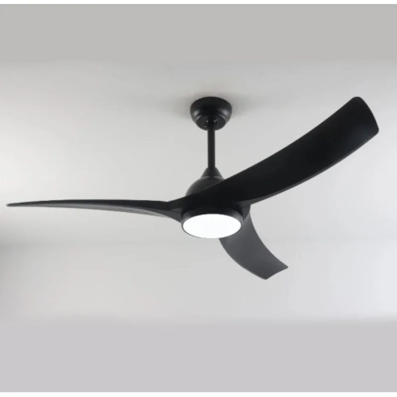 Таванни вентилатори ACA Lighting FANGS419B – LED вентилатор в черен
