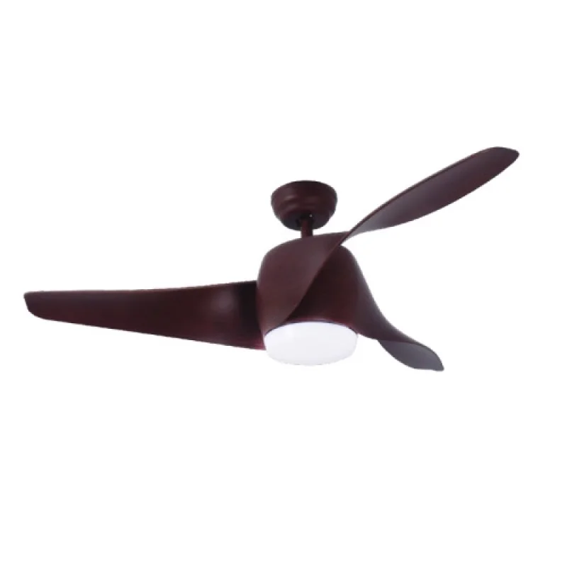 ACA Lighting FANKVBR60G – LED fan in dark brown