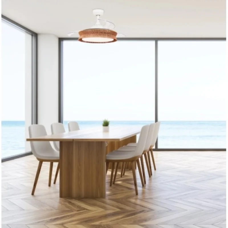 ACA Lighting FANRX42645 – LED вентилатор в бял