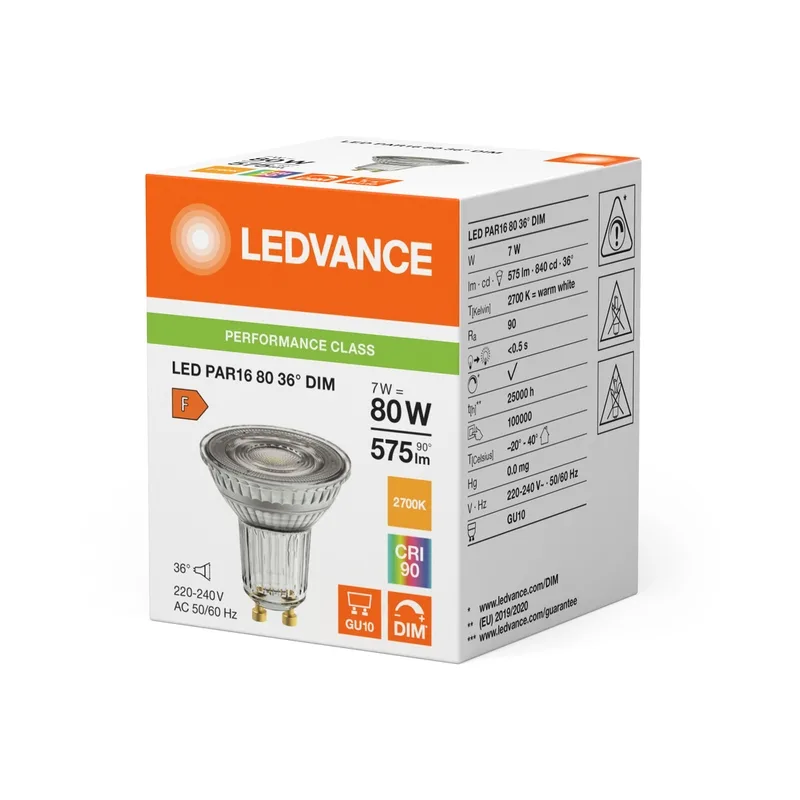 LED234866 – LEDVANCE рефлектор за LED крушка, IP20, прозрачен