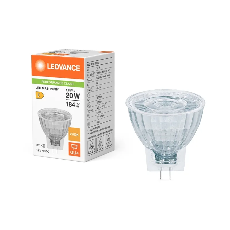 LED235320 – LEDVANCE LED крушка, 1.8W, 2700K, IP20, прозрачен