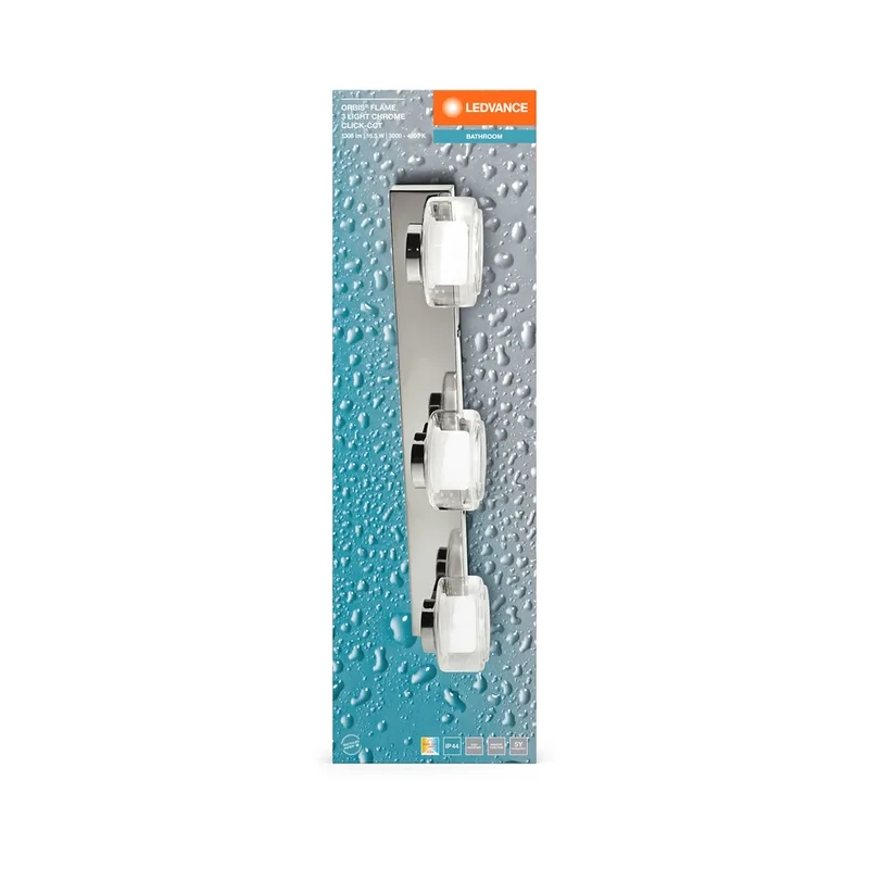 LED276231 – LEDVANCE pendant light, 16.5W, 1050lm, 3000K-4000K, IP44, chrome