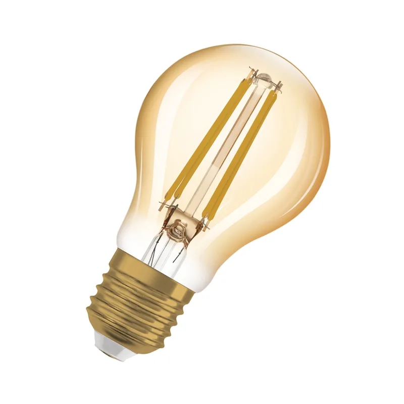 Цокъл E27 LED293359 – LEDVANCE LED крушка, 7.5W, 2400K, IP20, златен