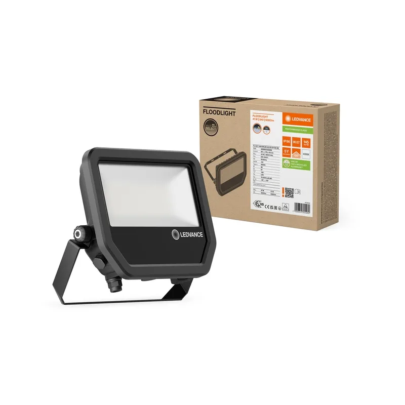 LED305962 – LEDVANCE LED прожектор, 41W/27W, 6000lm/4000lm, 4000K, IP66, черен