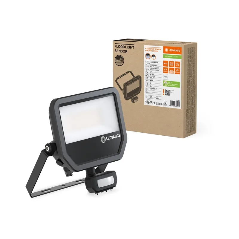 LED306921 – LEDVANCE LED floodlight, 41W/27W, 6000lm/4000lm, 4000K, IP65, white