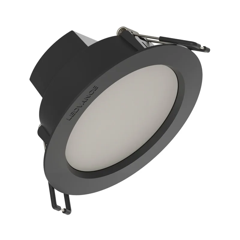 LED561542 – LEDVANCE recessed LED downlight, 4W, 460lm, 4000K, IP44, black