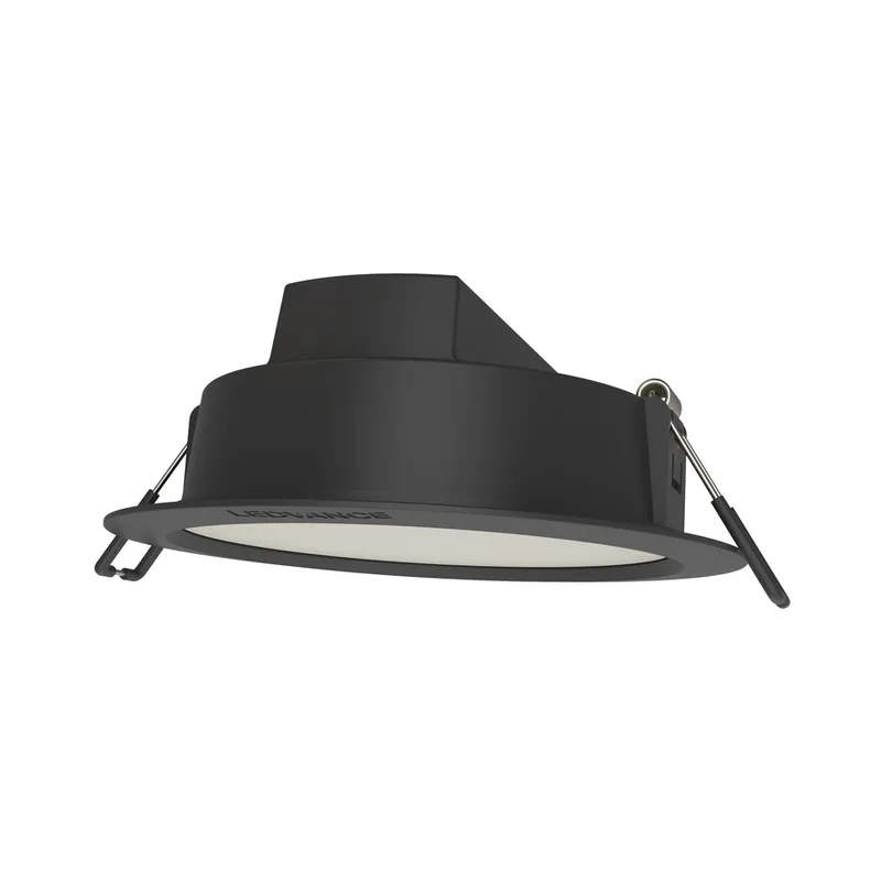 LED561580 – LEDVANCE recessed LED downlight, 8W, 880lm, 3000K, IP44, black