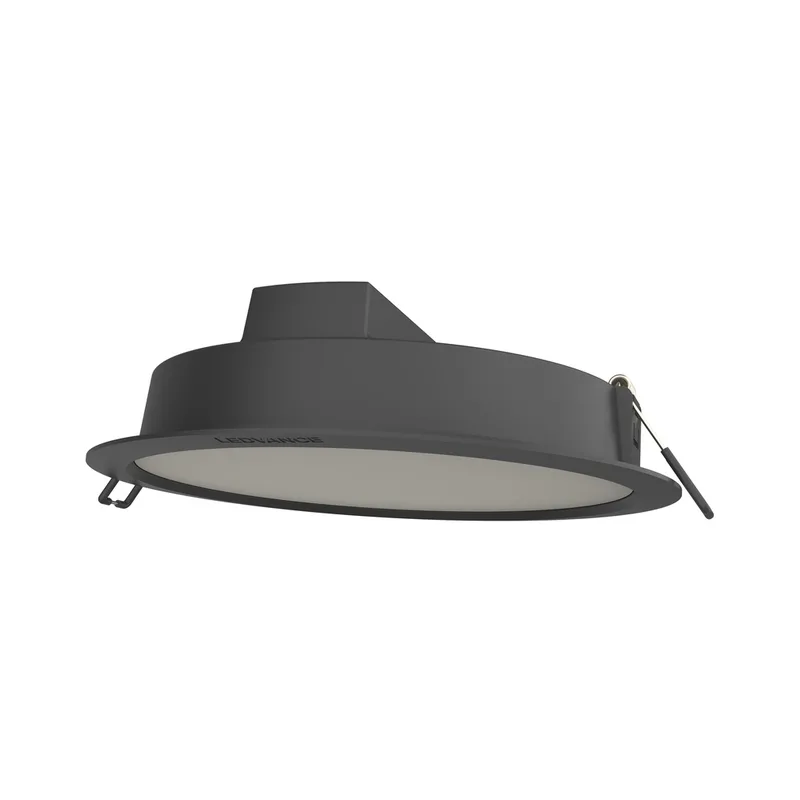 LED561641 – LEDVANCE recessed LED downlight, 13W, 1430lm, 3000K, IP44, black
