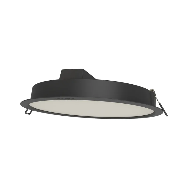 LED561863 – LEDVANCE recessed LED downlight, 30W, 3450lm, 6500K, IP44, black