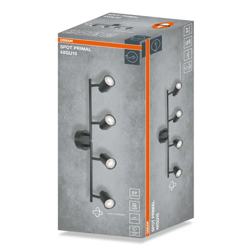 LED587405 – LEDVANCE спот, IP20, черен