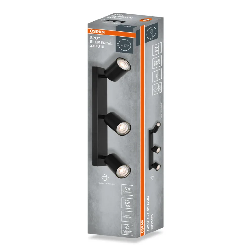 LED587566 – LEDVANCE спот, IP20, черен