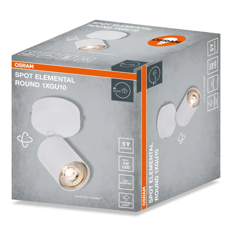 LED587627 – LEDVANCE спот, IP20, бял