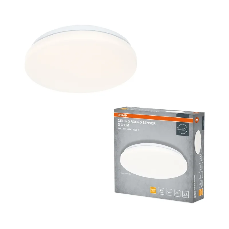 LED647512 – LEDVANCE сензор за LED плафон, IP20, бял