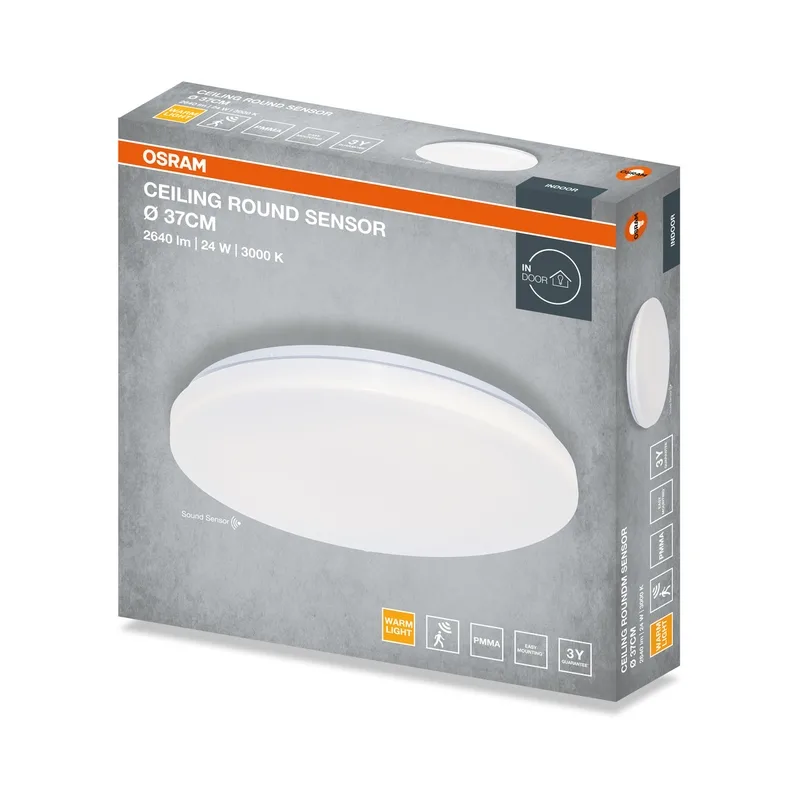 LED647789 – LEDVANCE сензор за LED плафон, IP20, бял