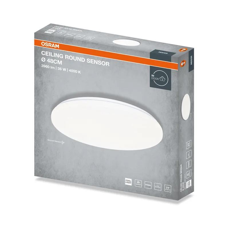 LED648083 – LEDVANCE сензор за LED плафон, IP20, бял