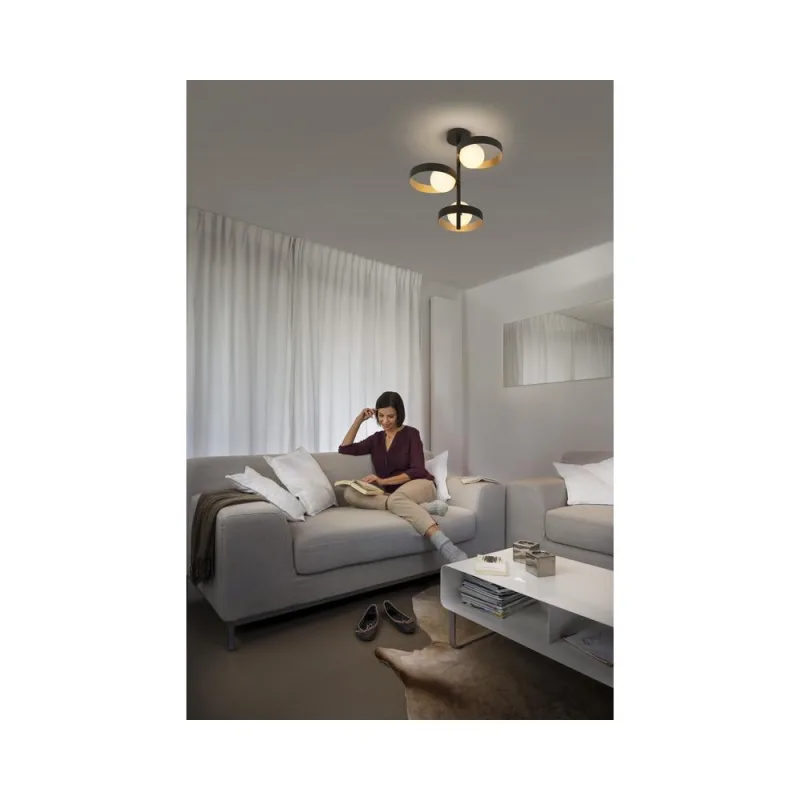 LED759169 – LEDVANCE LED плафон, IP20, черен