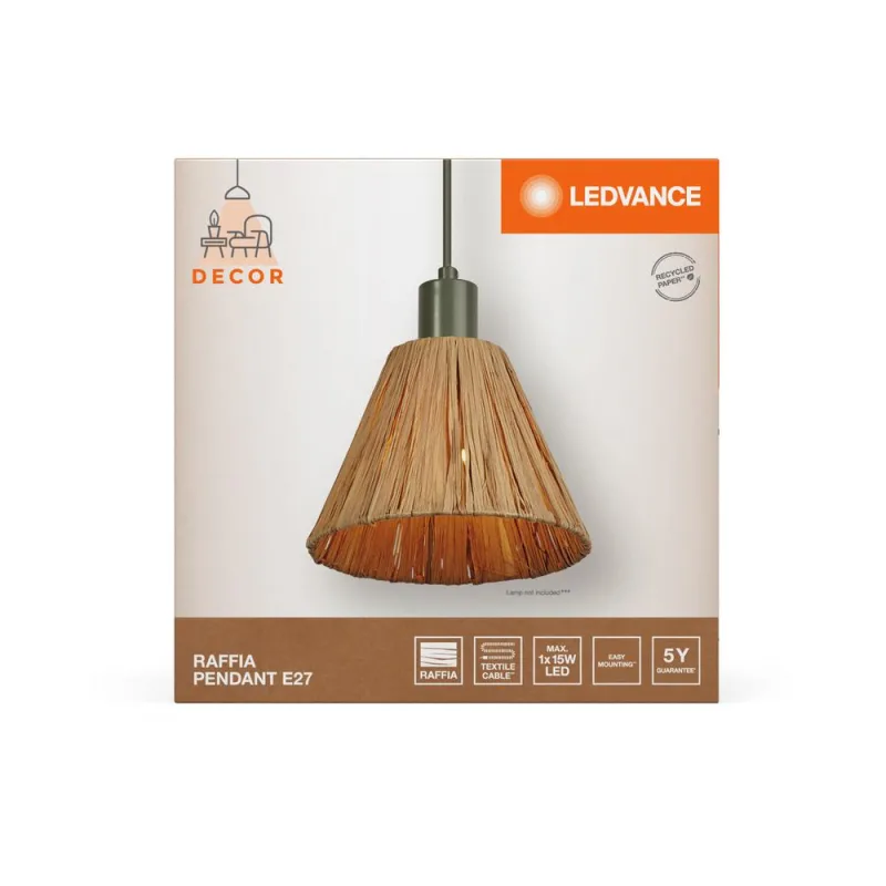 LED838154 – LEDVANCE пендел, IP20, кафяв