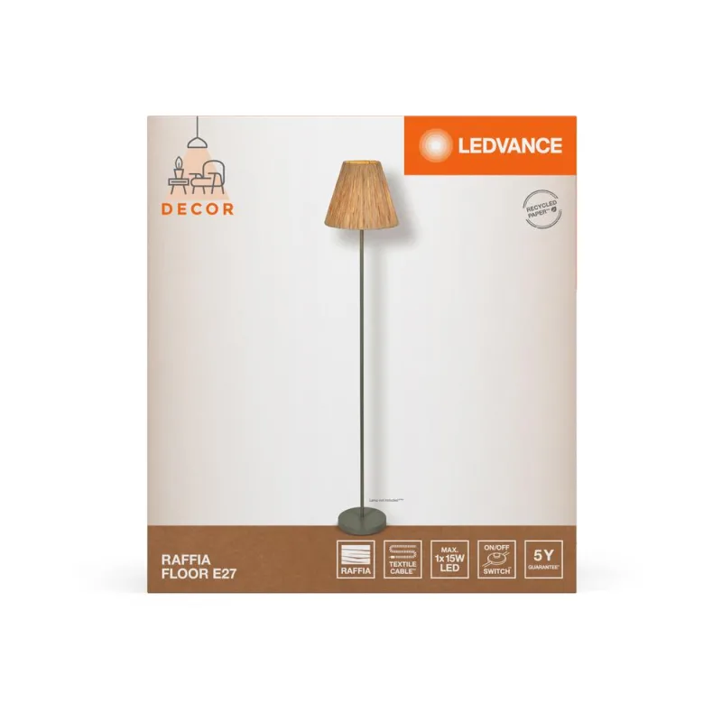 LED838239 – LEDVANCE лампион, IP20, кафяв