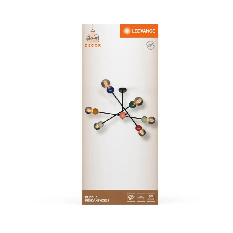 LED838901 – LEDVANCE pendant light, IP20, multicolour