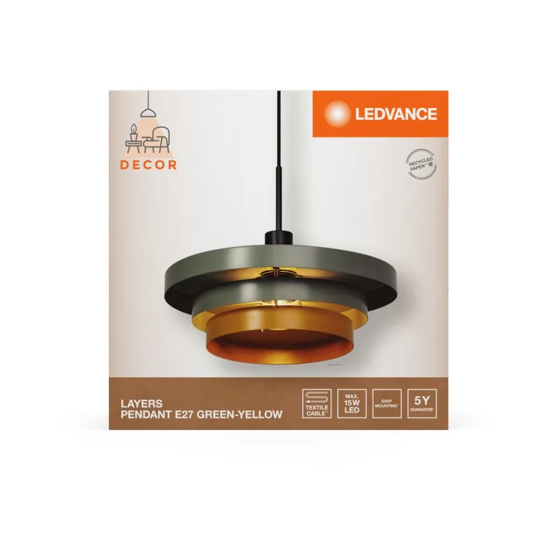 LED838987 – LEDVANCE пендел, IP20, зелен