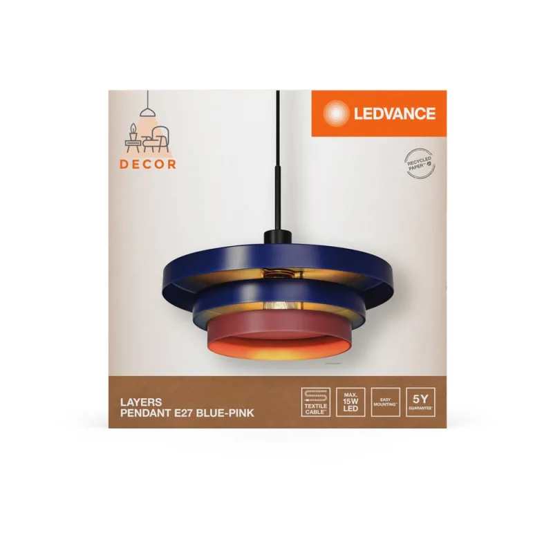 LED839007 – LEDVANCE пендел, IP20, син