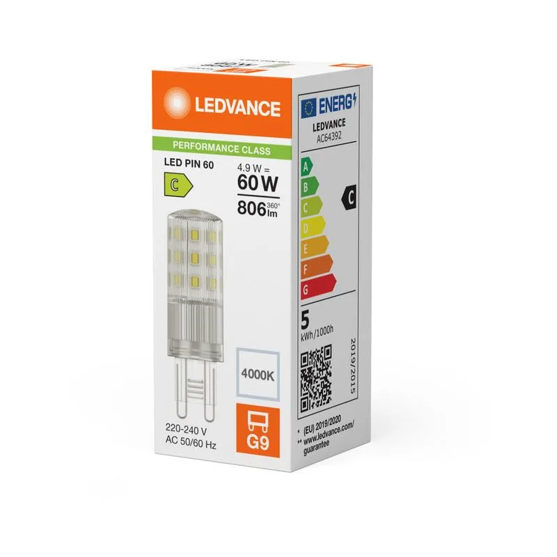 LED840584 – LEDVANCE LED lamp, 4.9W, 806lm, 4000K, IP20, multicolour