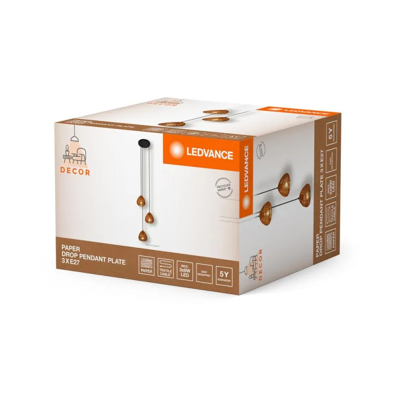 LED840829 – LEDVANCE пендел, IP20, бежов