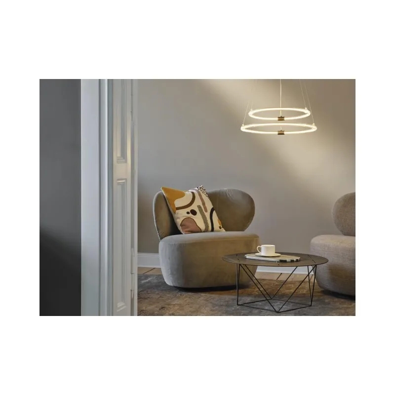 LED842083 – LEDVANCE пендел, 21W, 2400lm, 3000K, IP20, тъмносив