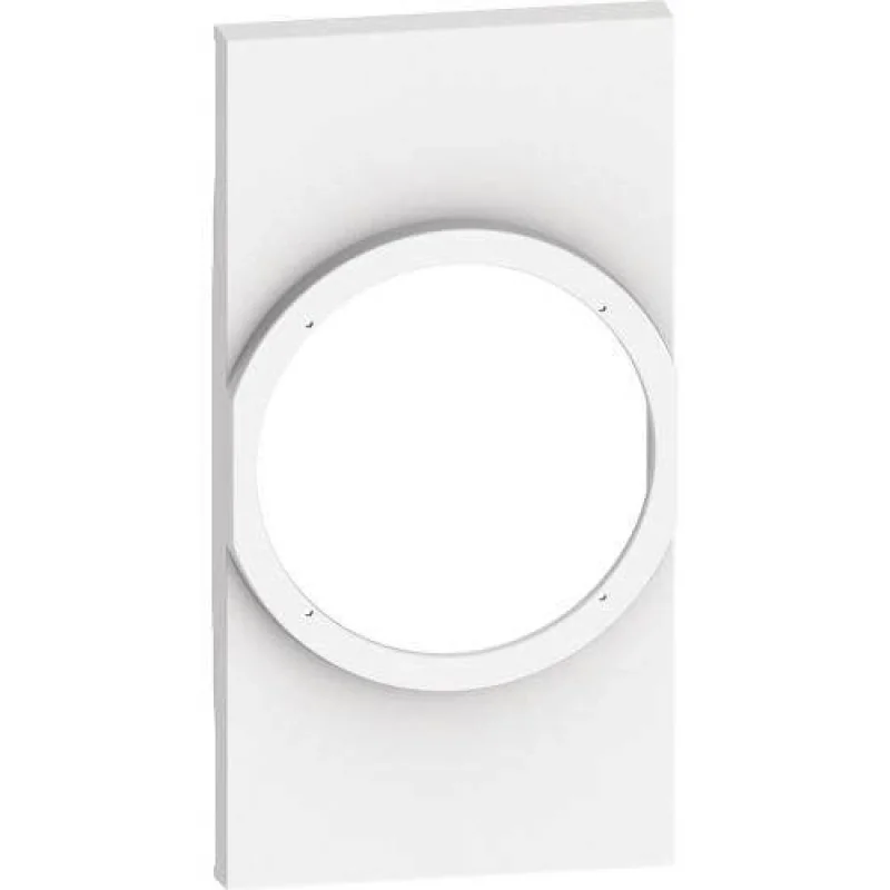 Face plate for connected Schuko socket 16A German standard White - bticino Living Now with Netatmo