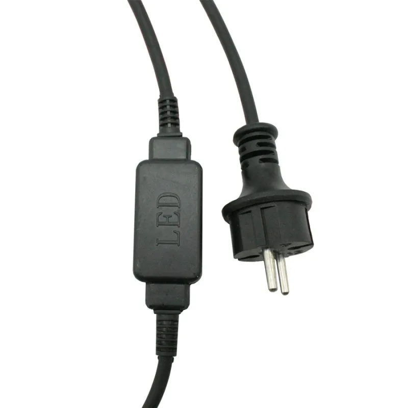 Christmas lighting LRP2WB – ACA Lighting rope light power lead, 1.5 m, IP44