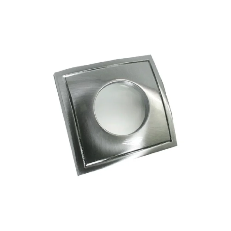 Луни за вграждане Square SATIN NI BS3406NM – ACA Lighting луна за вграждане в матиран хром, 1X10W